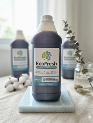EcoFresh Deterjen Laundry 5L Premium - Sabun Laundry Kiloan Terbaik, Wangi Tahan Lama, Anti Bau Apek, Hemat & Pekat